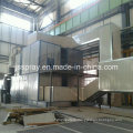 Movable Spraying Room with Track for Train or Bus